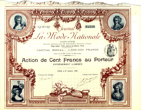 Journal La Mode Nationale